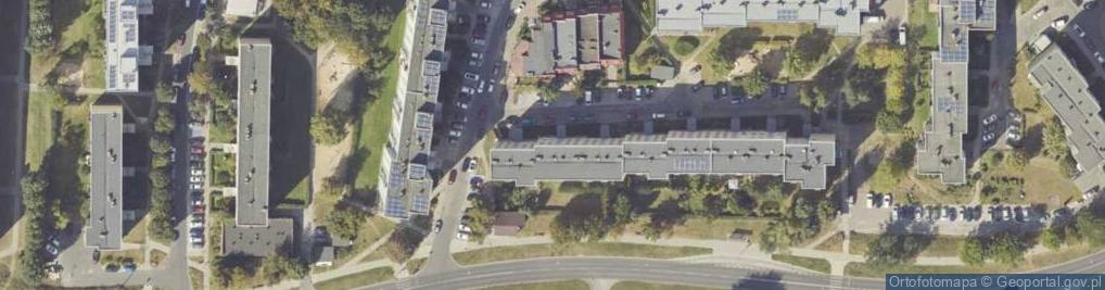 Zdjęcie satelitarne Armii Krajowej ul.