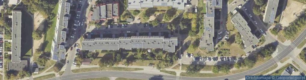 Zdjęcie satelitarne Armii Krajowej ul.