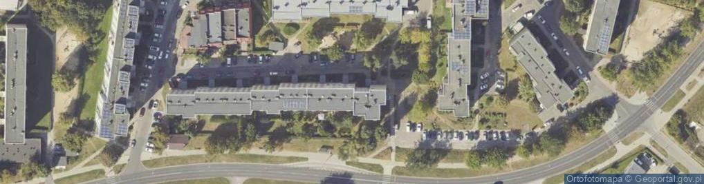 Zdjęcie satelitarne Armii Krajowej ul.
