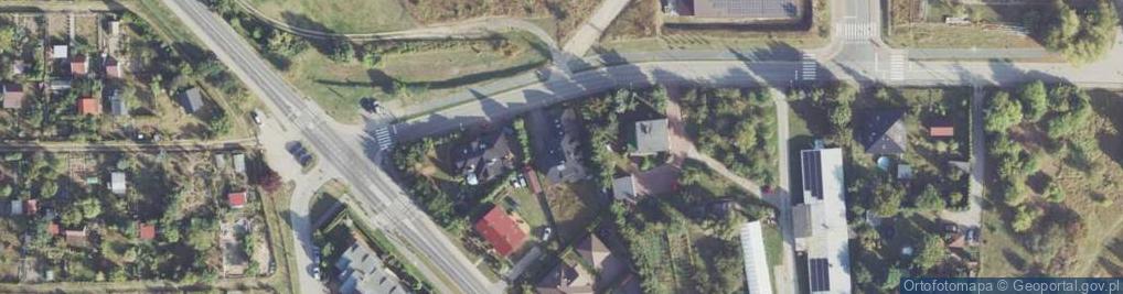 Zdjęcie satelitarne Armii Krajowej ul.