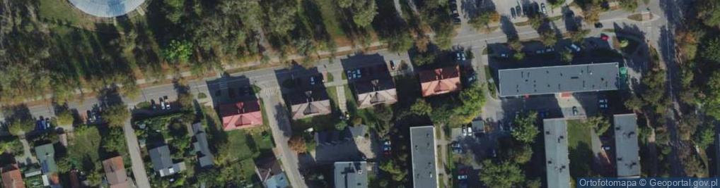 Zdjęcie satelitarne Armii Krajowej ul.