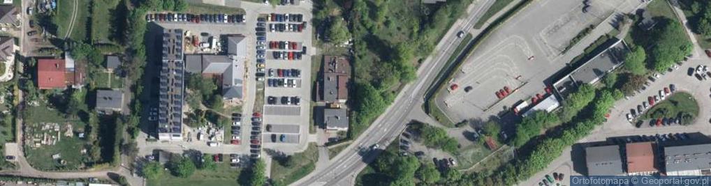 Zdjęcie satelitarne Armii Krajowej ul.