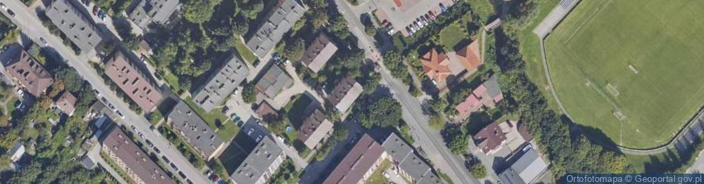 Zdjęcie satelitarne Armii Krajowej ul.