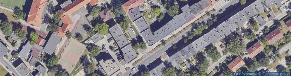 Zdjęcie satelitarne Armii Krajowej ul.