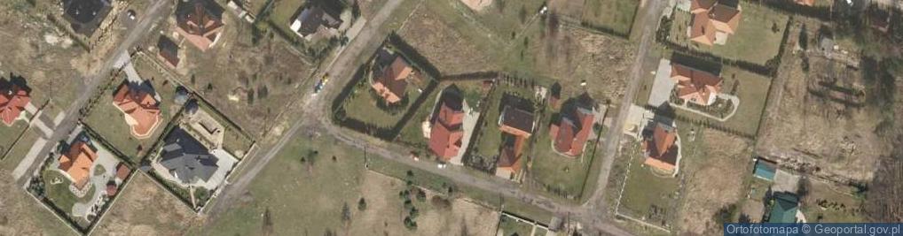 Zdjęcie satelitarne Aroniowa ul.