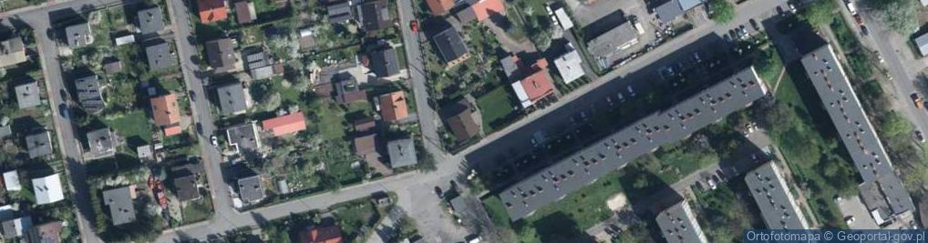 Zdjęcie satelitarne Artylerzystów ul.