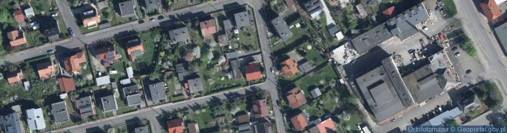 Zdjęcie satelitarne Artylerzystów ul.
