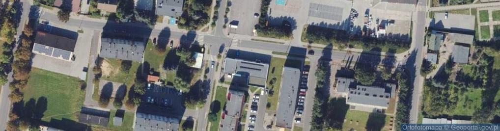 Zdjęcie satelitarne Armii Poznań ul.