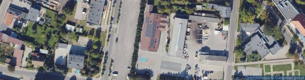 Zdjęcie satelitarne Armii Poznań ul.