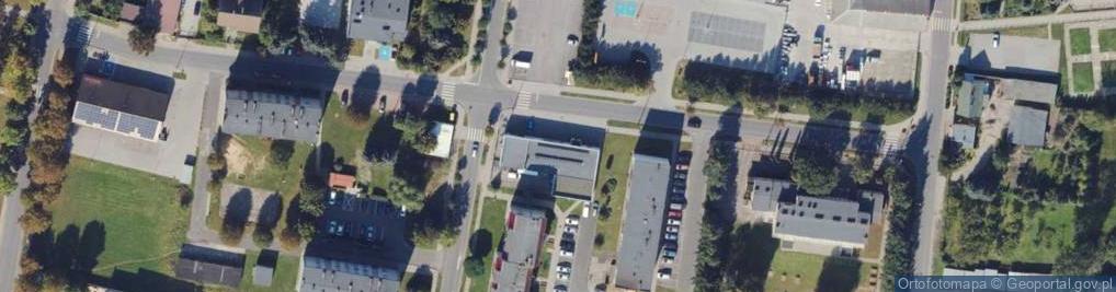Zdjęcie satelitarne Armii Poznań ul.