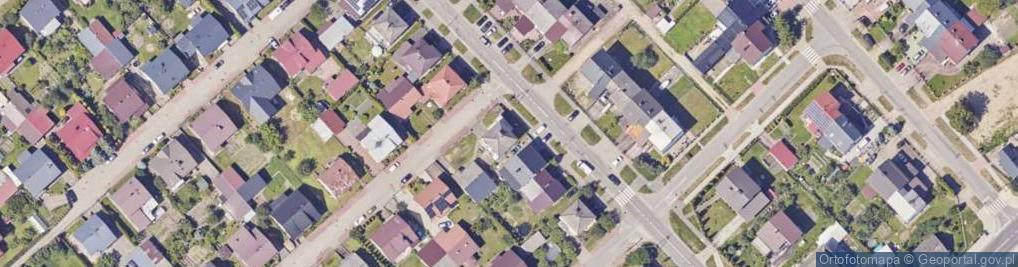 Zdjęcie satelitarne Armii Krajowej ul.