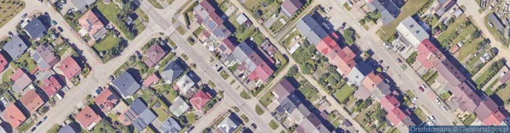 Zdjęcie satelitarne Armii Krajowej ul.