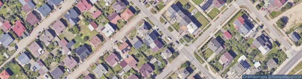 Zdjęcie satelitarne Armii Krajowej ul.