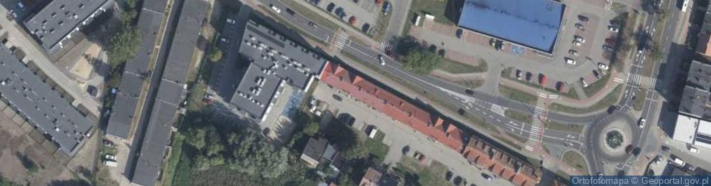 Zdjęcie satelitarne Artyleryjska ul.