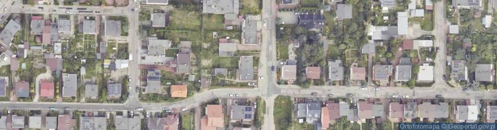 Zdjęcie satelitarne Armii Krajowej ul.