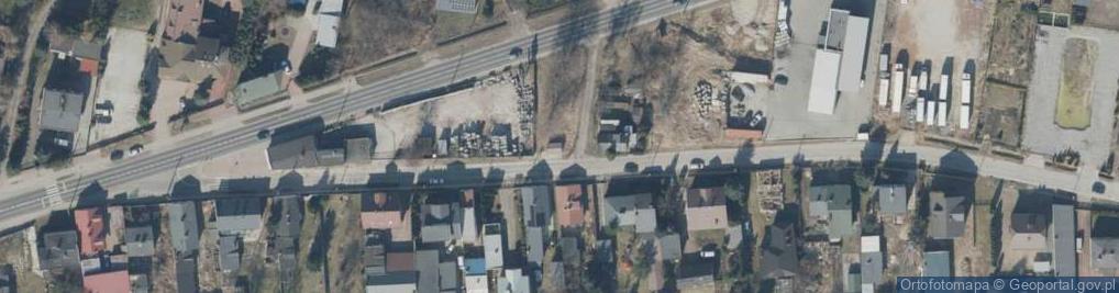 Zdjęcie satelitarne Armii Krajowej ul.