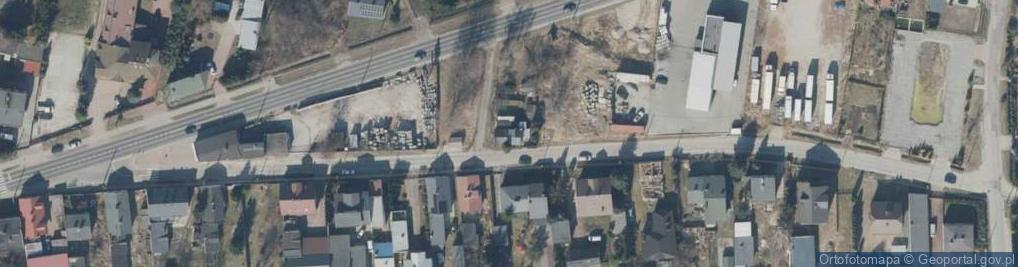 Zdjęcie satelitarne Armii Krajowej ul.