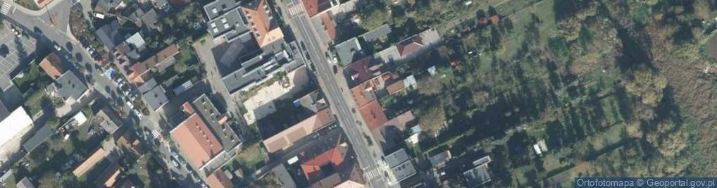 Zdjęcie satelitarne Armii Krajowej ul.