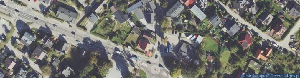 Zdjęcie satelitarne Artylerzystów ul.