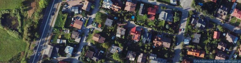 Zdjęcie satelitarne Armii Kraków ul.