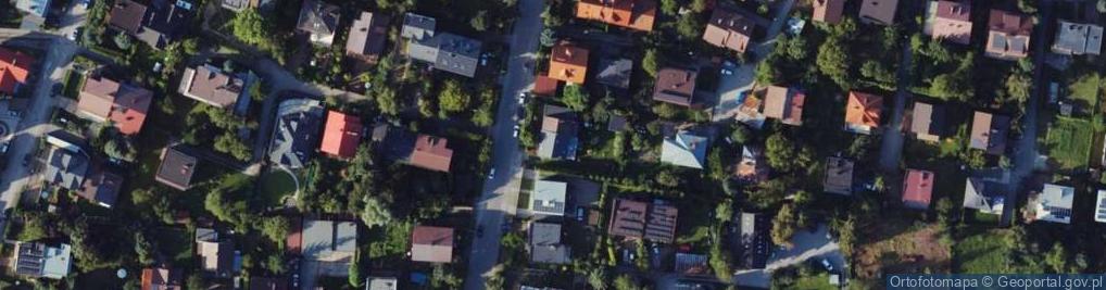 Zdjęcie satelitarne Armii Kraków ul.