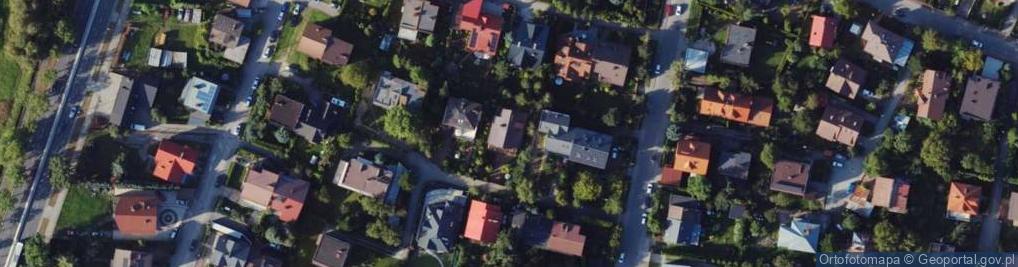 Zdjęcie satelitarne Armii Kraków ul.