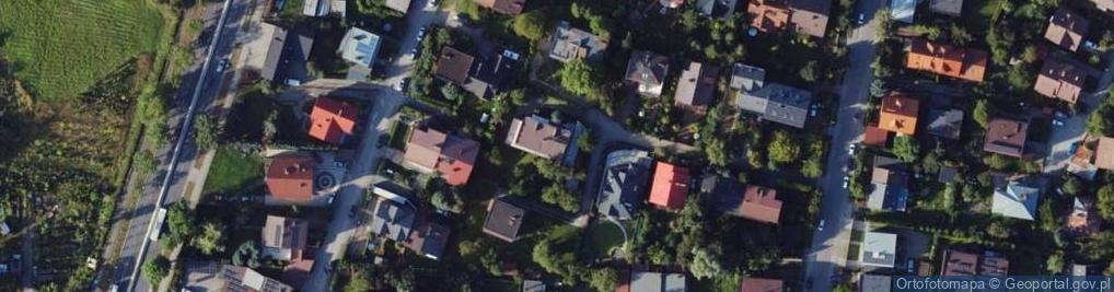 Zdjęcie satelitarne Armii Kraków ul.