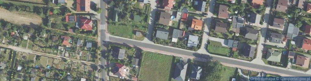 Zdjęcie satelitarne Armii Krajowej ul.