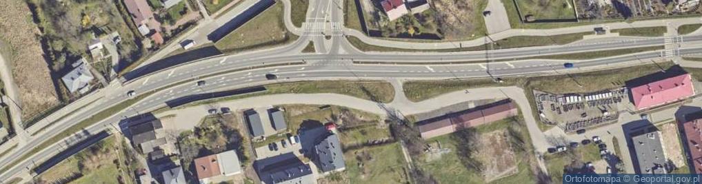 Zdjęcie satelitarne Armii Krajowej ul.