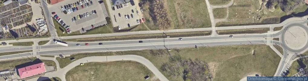 Zdjęcie satelitarne Armii Krajowej ul.