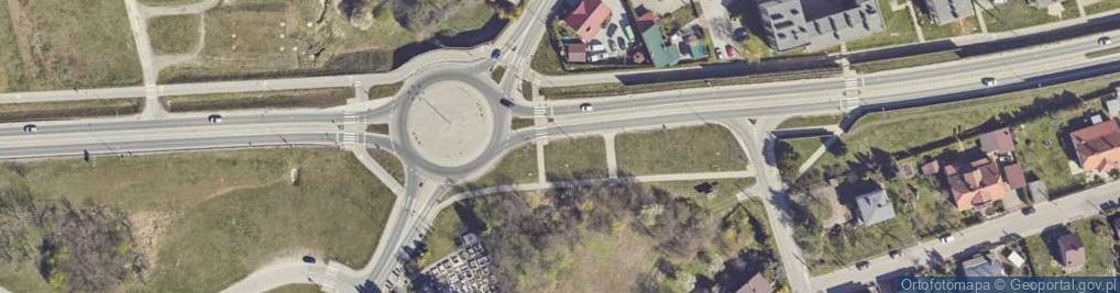 Zdjęcie satelitarne Armii Krajowej ul.