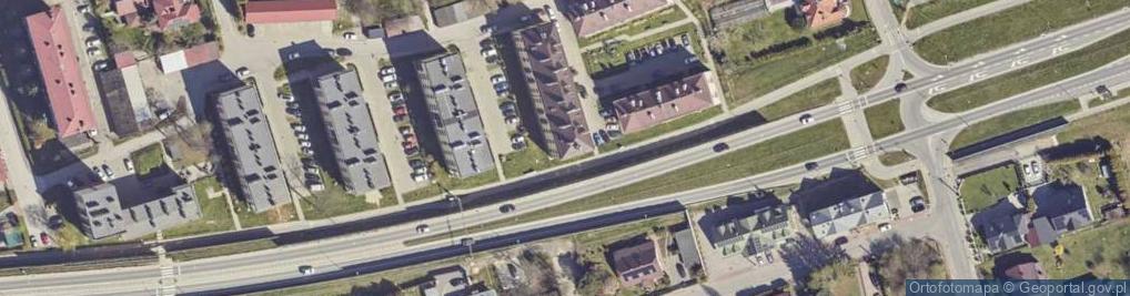 Zdjęcie satelitarne Armii Krajowej ul.