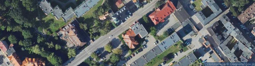 Zdjęcie satelitarne Armii Krajowej ul.