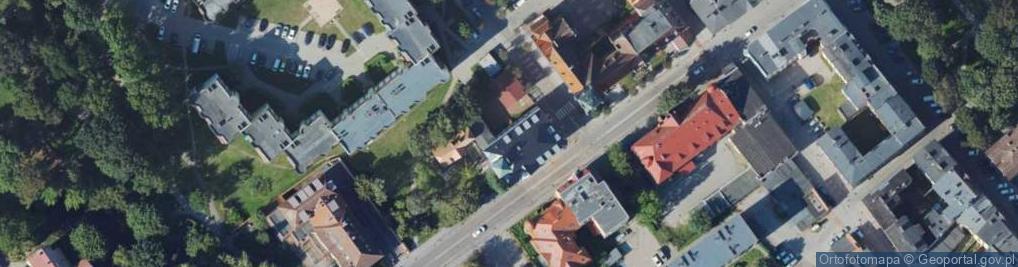 Zdjęcie satelitarne Armii Krajowej ul.