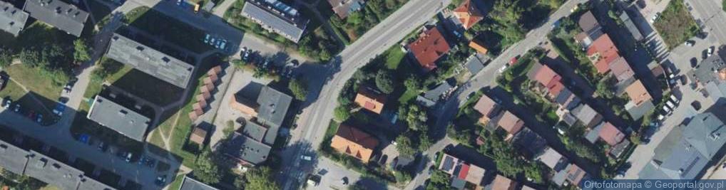 Zdjęcie satelitarne Armii Krajowej ul.