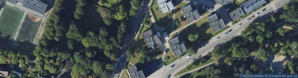 Zdjęcie satelitarne Armii Krajowej ul.