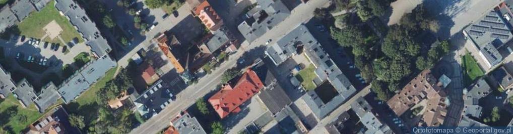 Zdjęcie satelitarne Armii Krajowej ul.