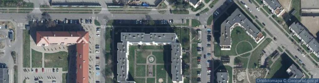 Zdjęcie satelitarne Armii Krajowej ul.