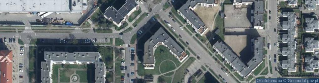 Zdjęcie satelitarne Armii Krajowej ul.