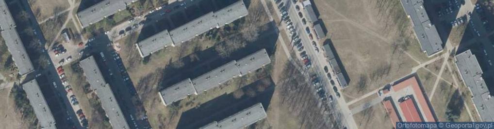 Zdjęcie satelitarne Armii Krajowej ul.