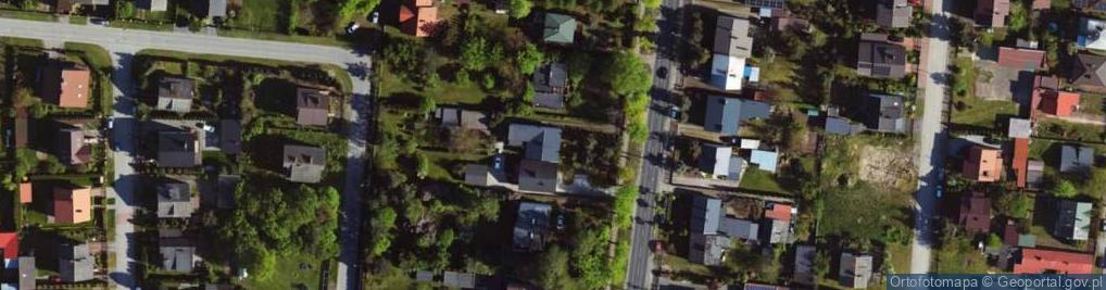 Zdjęcie satelitarne Armii Krajowej ul.