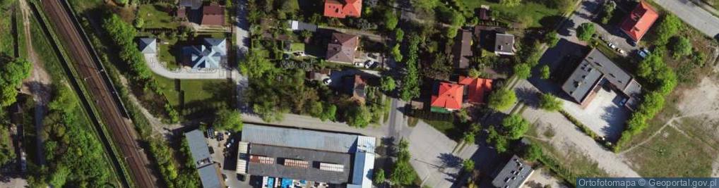 Zdjęcie satelitarne Armii Krajowej ul.