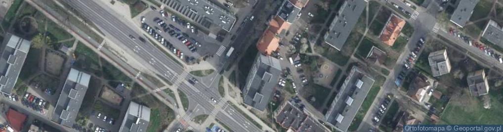 Zdjęcie satelitarne Armii Krajowej ul.