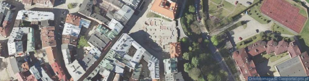 Zdjęcie satelitarne Archidiakońska ul.