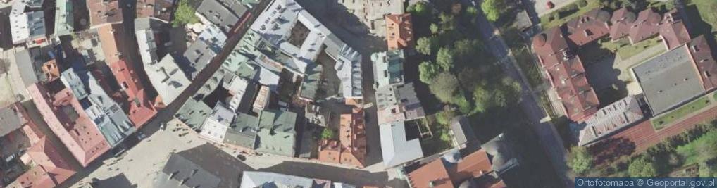Zdjęcie satelitarne Archidiakońska ul.