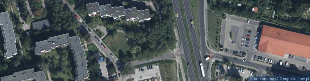 Zdjęcie satelitarne Armii Krajowej ul.