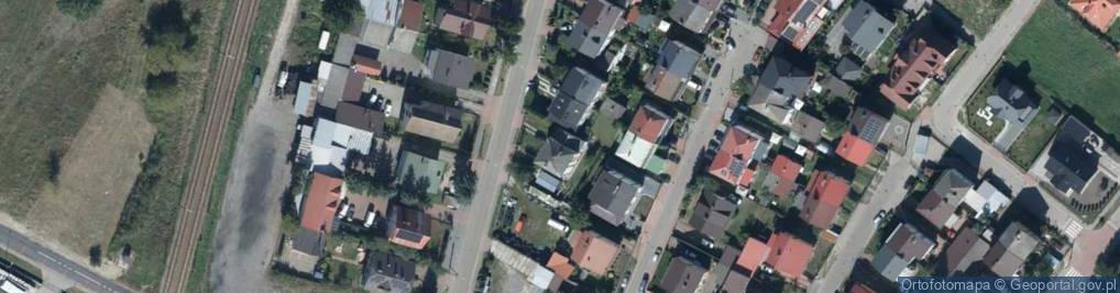 Zdjęcie satelitarne Armii Krajowej ul.