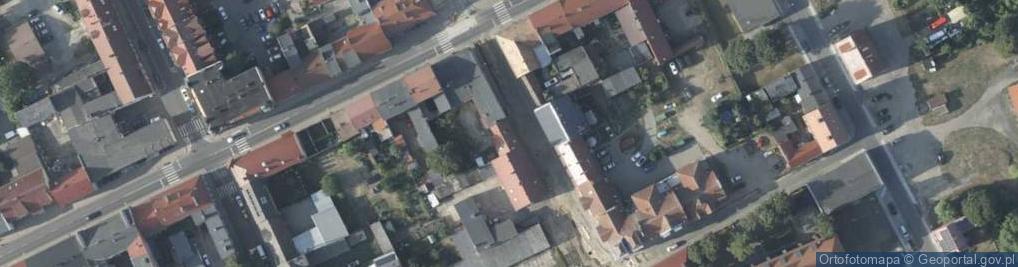 Zdjęcie satelitarne Armii Polskiej ul.