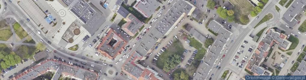 Zdjęcie satelitarne Armii Krajowej ul.