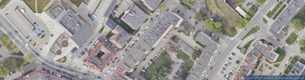 Zdjęcie satelitarne Armii Krajowej ul.
